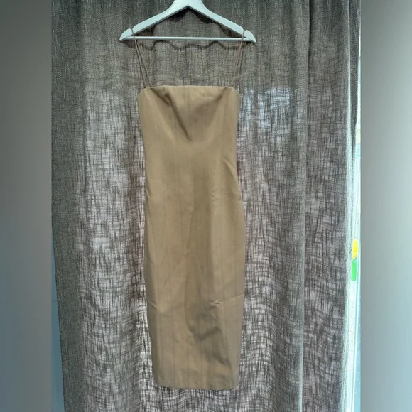 NWT MISHA x Revolve Irisa Dress in Nude - Picture 4 of 8